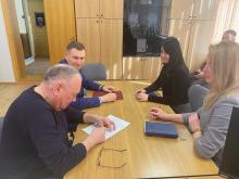 В прокуратуре Октябрьского района Саратова состоялась встреча ветерана органов прокуратуры с трудовым коллективом.